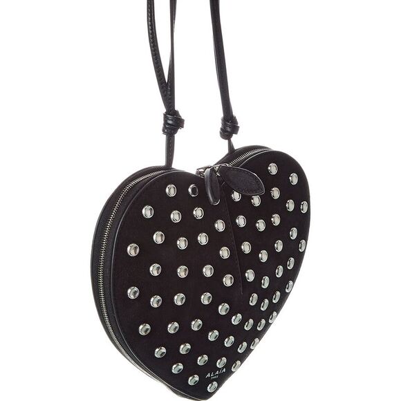 Alaïa Le Coeur Leather Crossbody - Picture 3 of 4